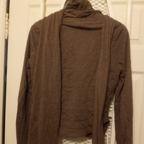 BCBGM Max Azria Brown Cotton Spring Jacket - Picture 6 of 7